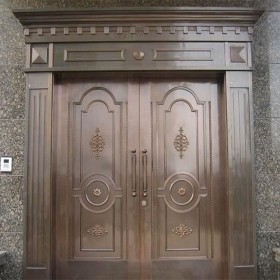 別墅豪華定制銅門(mén) 會(huì)議室銅門(mén)入戶(hù)門(mén) 專(zhuān)業(yè)銅門(mén)廠家