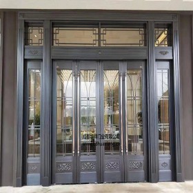 多開銅門 玻璃銅門 會(huì)議室銅門 銅門定制廠家