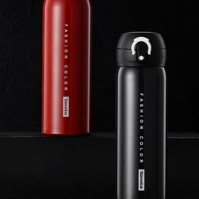 成都華譽(yù)定制企業(yè)伴手禮500ml保溫杯JX-802彈跳杯 活動(dòng)贈(zèng)禮保溫杯批量定制