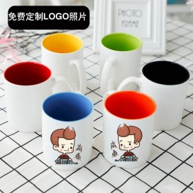 馬克杯定制 陶瓷咖啡杯定做 logo廣告活動(dòng)紀(jì)念牛奶水杯