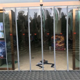 定做批發(fā)透氣磁吸門簾 透氣紗網(wǎng)自吸門簾 帶孔磁吸門簾