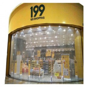 成都甲級寫字樓水晶折疊門   成都商場水晶折疊門  水晶折疊門廠家  水晶折疊門價格 支持定制