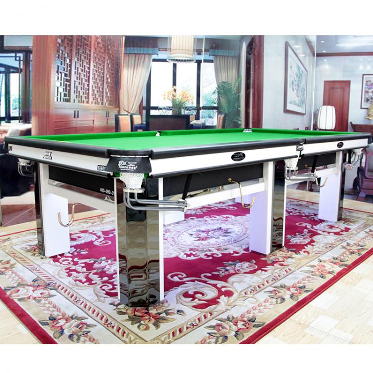 斯諾克臺球桌 標準型成人家用 室內(nèi)休閑英式商用 撲食者斯洛克臺球桌