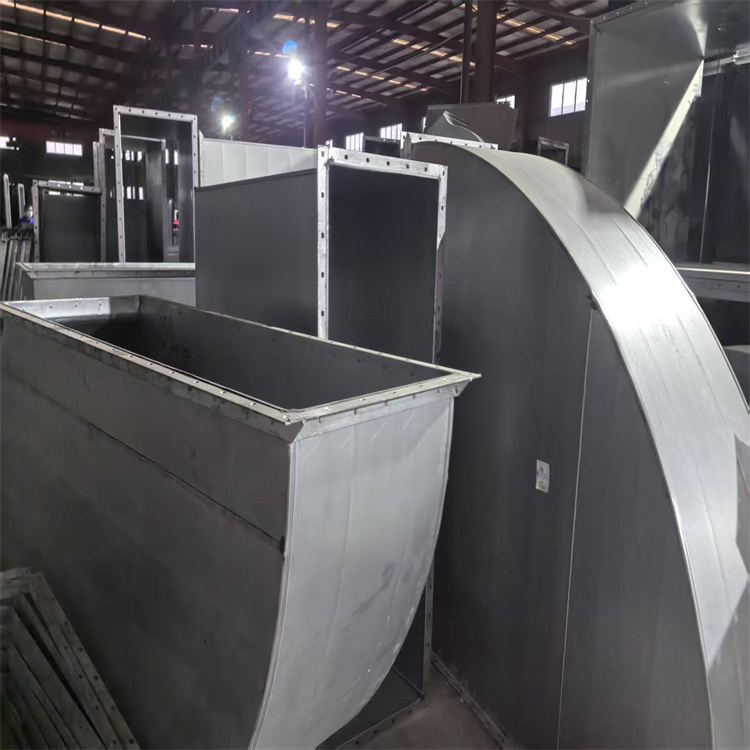 鍍鋅鋼板不銹鋼風管加工廠商場通風管白鐵皮共板法蘭消防排煙通風