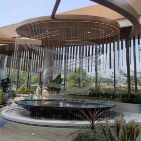 大型不銹鋼廣場雕塑 異形鏤空發(fā)光 支持設(shè)計(jì)制作 半手工半機(jī)械