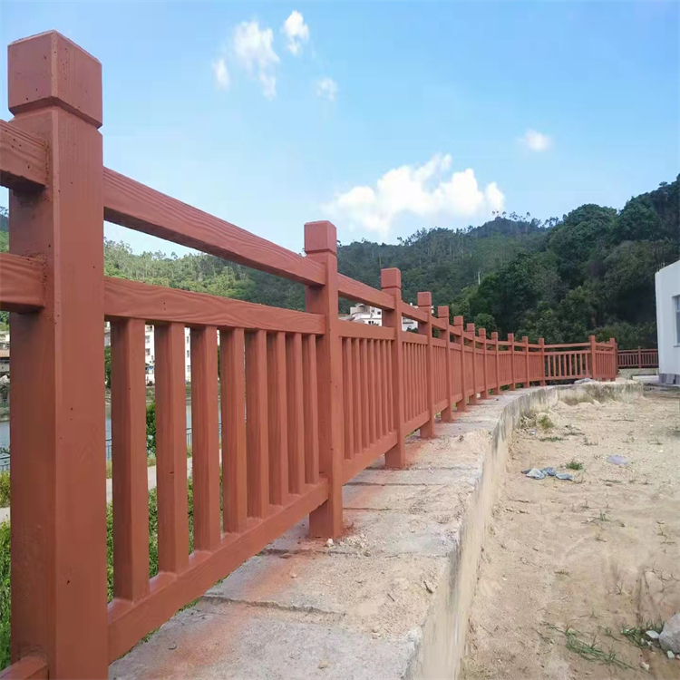 水泥仿木護欄 景區(qū)護欄 河道仿木樁護岸批發(fā) 專業(yè)定制