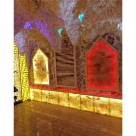 美容院汗蒸房設(shè)備豪化鹽蒸房全國安裝A級(jí)防火材料