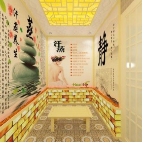 康源熱氧 汗蒸設備 半鹽房 全鹽鹽蒸房 納米汗蒸房房安裝 十年超長質保