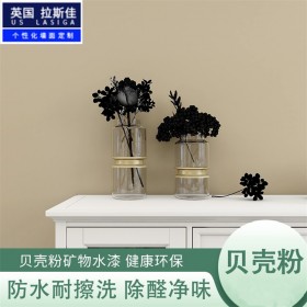 貝殼粉礦物水漆  英國拉斯佳藝術(shù)漆 耐老化耐高溫防火水性涂料