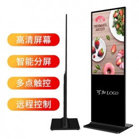 藍光商顯 55寸立式紅外/電容 觸摸查詢一體機 觸摸屏查詢廣告機