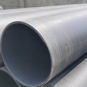 德陽HDPE雙壁波紋管廠家   四川直供6米多用途抗壓排水排污管hdpe波紋管---四川聯(lián)順管道