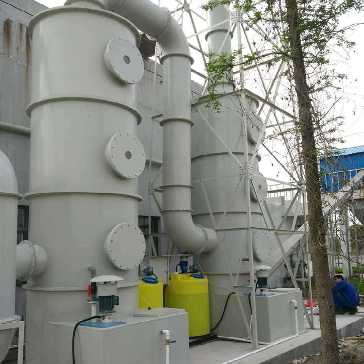 酸、堿霧噴淋洗滌塔2