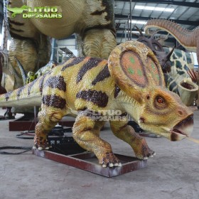 原角龍玻璃鋼樹(shù)脂雕塑大型仿真恐龍 械模型制作