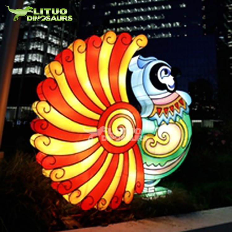 卡通兔年生肖花燈 大型迎春燈會(huì)彩燈廠家 元宵花城市亮化