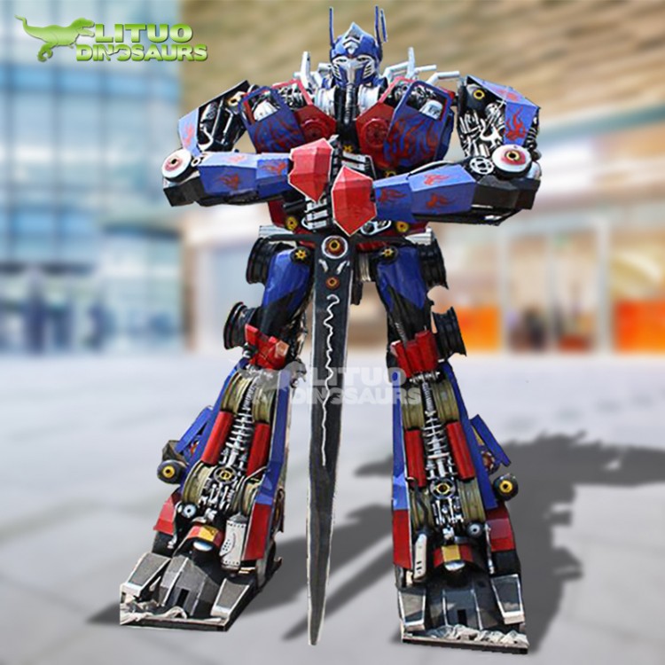 戶外電動(dòng)大黃蜂模型機(jī)器人 變形金剛機(jī)器人