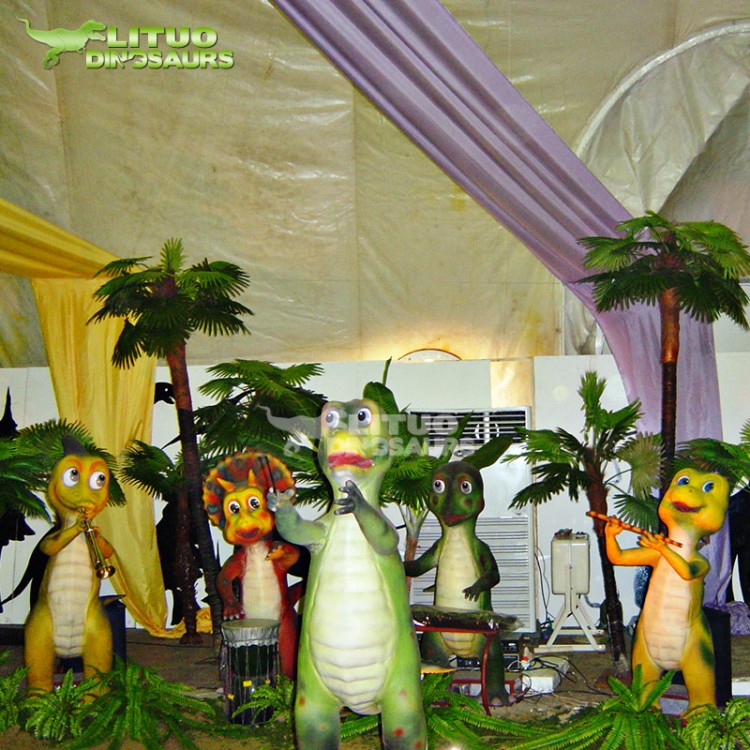 大型智能仿真恐龍模型 展覽展出照相迅猛龍硅膠動(dòng)態(tài)