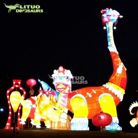 新年花燈大型彩燈定制 春節(jié)自貢燈會 制作設(shè)計(jì)新年中秋元宵燈展