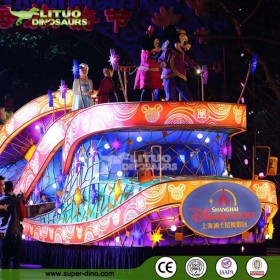 迎春彩燈制作布藝造型燈籠裝置自貢燈會(huì)展覽公司元宵節(jié)花燈定做