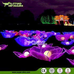 春節(jié)元宵節(jié)大型戶外夜游彩燈燈會(huì)展覽新款花燈【自貢燈會(huì)】