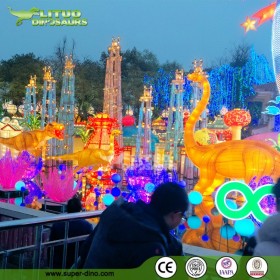 大型文旅項(xiàng)目夜游彩燈設(shè)計(jì)制作自貢彩燈生產(chǎn)主題式節(jié)慶燈會(huì)