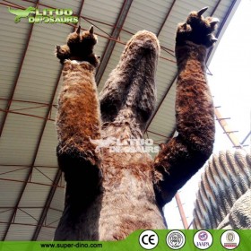 制作攝影道具展廳標(biāo)本 仿真動(dòng)物大地懶 高仿真動(dòng)物模型