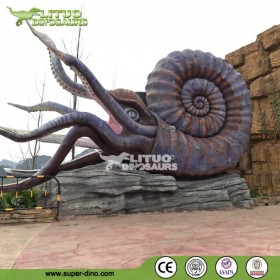 戶外動(dòng)物園公園景區(qū)仿真動(dòng)物螺可動(dòng)雕塑擺件模型逼真道具裝飾