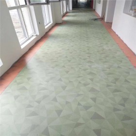 卷材pvc地板批發(fā)售賣(mài) 惠閱學(xué)校走廊防滑地板