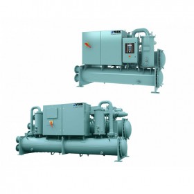 瀘州約克商用中央空調(diào)工程安裝公司_水冷螺桿冷水機組