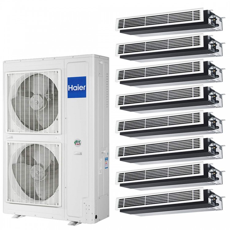 海爾空調(diào)1拖8