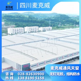 廠房小喉口順坡通風氣樓 自然采光通風天窗 屋頂排煙天窗