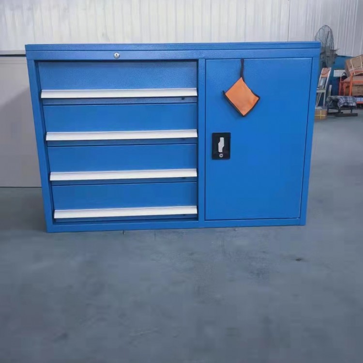 重型五金工具柜 抽屜式雙開(kāi)門(mén)儲(chǔ)物柜 車(chē)間維修配件收納