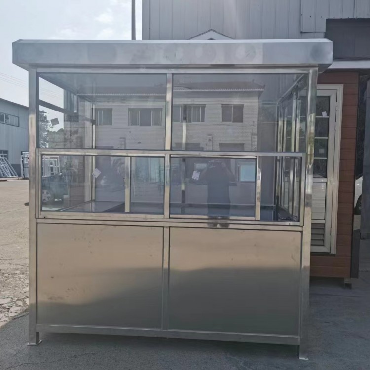成品戶外鋼結(jié)構(gòu)崗?fù)け０餐?小區(qū)工廠門(mén)衛(wèi)值班室傳達(dá)室-美拓