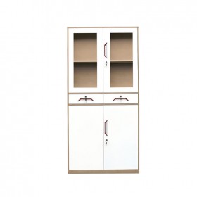 成都不銹鋼文件柜 儲物柜價格 可視資料柜