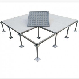 供應(yīng)全鋼防靜電地板 機(jī)房抗靜電高架空活動(dòng)地板 600*600 可活動(dòng) 奇信