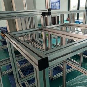 鋁型材生產(chǎn)廠家 輸送流水線 工業(yè)流水線型材 蓉美華 鋁型材框架定制