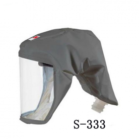 3M S-333L固定式一體式軟質(zhì)頭罩 頭戴式防護(hù)面罩 電動(dòng)送風(fēng)配件