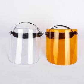 電焊面罩 焊接防護面罩 防沖擊面屏 打磨防護面罩 頭戴式氬弧焊面罩