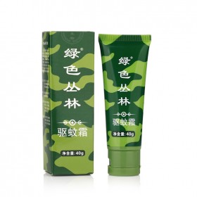 綠色叢林 戶外野營驅(qū)蚊霜 13小時(shí)軍訓(xùn)防蚊膏 安全40g