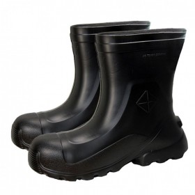 funtownshoes/范特仕5007 防砸塑包頭中幫高幫防滑雨靴 專業(yè)工作防護(hù)靴 勞保靴子 防刺穿高筒靴