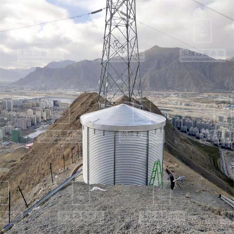 裝配式蓄水池   灌溉池   蓄水桶    鍍鋅板儲(chǔ)水罐  全新升級(jí)防凍鋼頂蓋