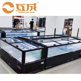 風冷島柜冷鮮肉展示柜商用豬牛羊肉保鮮柜熟食冷藏柜