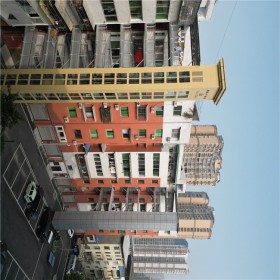 舊小區(qū)加裝電梯 舊樓改造客梯 電梯井道室外家用觀光梯施工