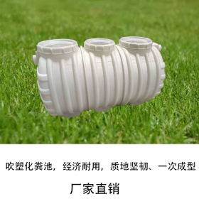 玻璃鋼化糞池 塑料PE 家用改造三格 污水沉淀池 玻璃鋼模壓化糞池生產廠家價格圖片