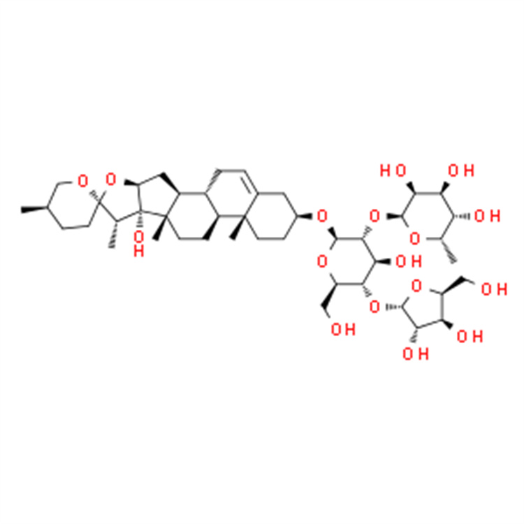重樓皂苷H 對照品標準品 純度高 圖譜全 直供科研