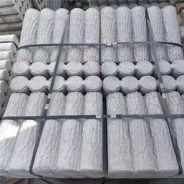 河道仿木護欄  新農村建設景觀路牙石工程施工 景區(qū)仿木欄桿 宏泰來