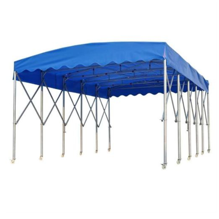 移動(dòng)式夜市防雨雨篷推拉蓬停車(chē)棚帳蓬遮陽(yáng)工地遮陽(yáng)篷移動(dòng)推拉雨棚