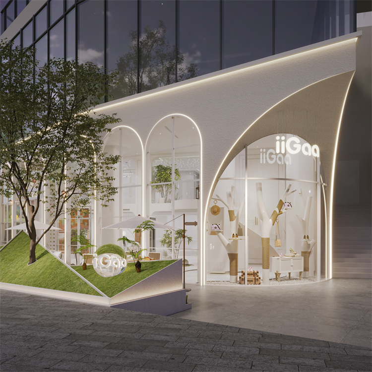 名品體驗店商店 品牌形象店面裝修設(shè)計 上門測量