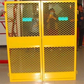 建筑樓層井口防護網(wǎng) 工地施工安全門 人貨電梯升降電梯門