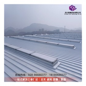 一字型電動排煙天窗品牌 電動排煙天窗廠家 廠房屋頂電動通風器