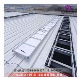 萊奧廠房天窗 廠房屋面排煙采光天窗 一字型電動采光排煙天窗